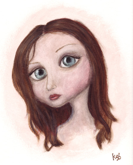 allison_by_kgb original painting by kgb